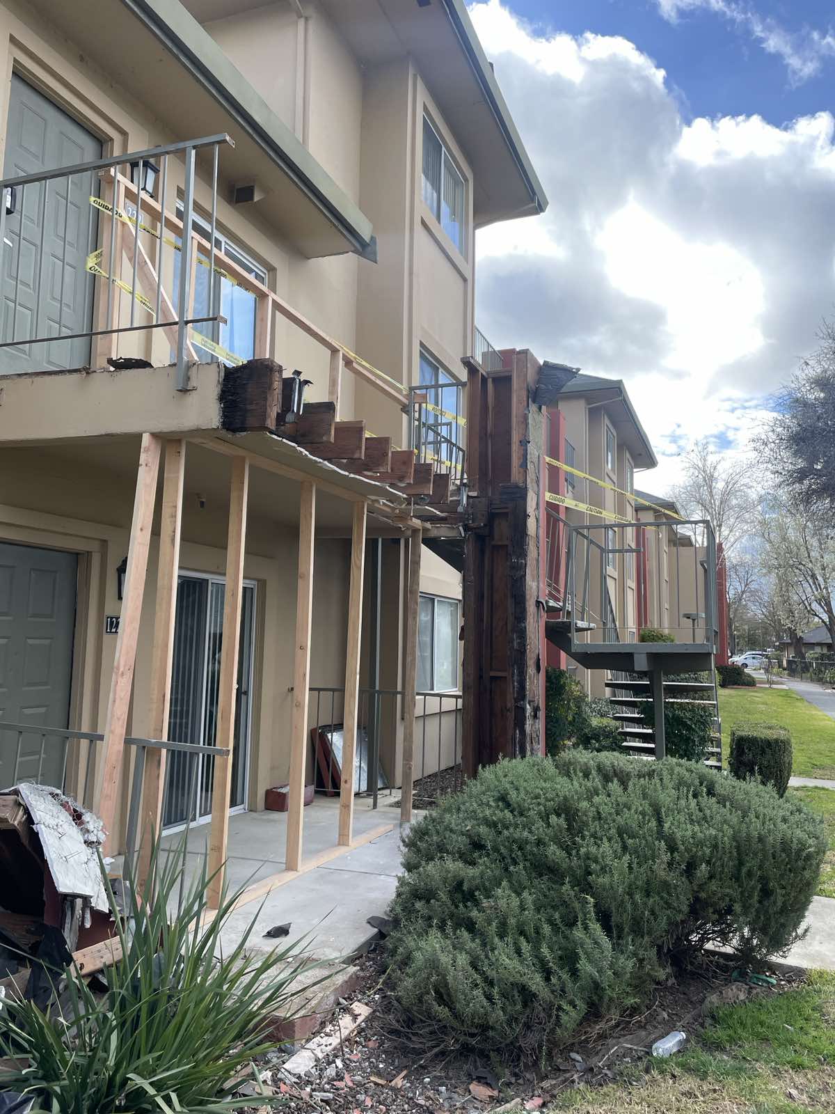 Rotted deck repair Photo