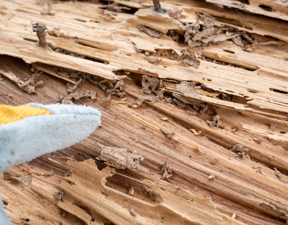 signs of termite damage