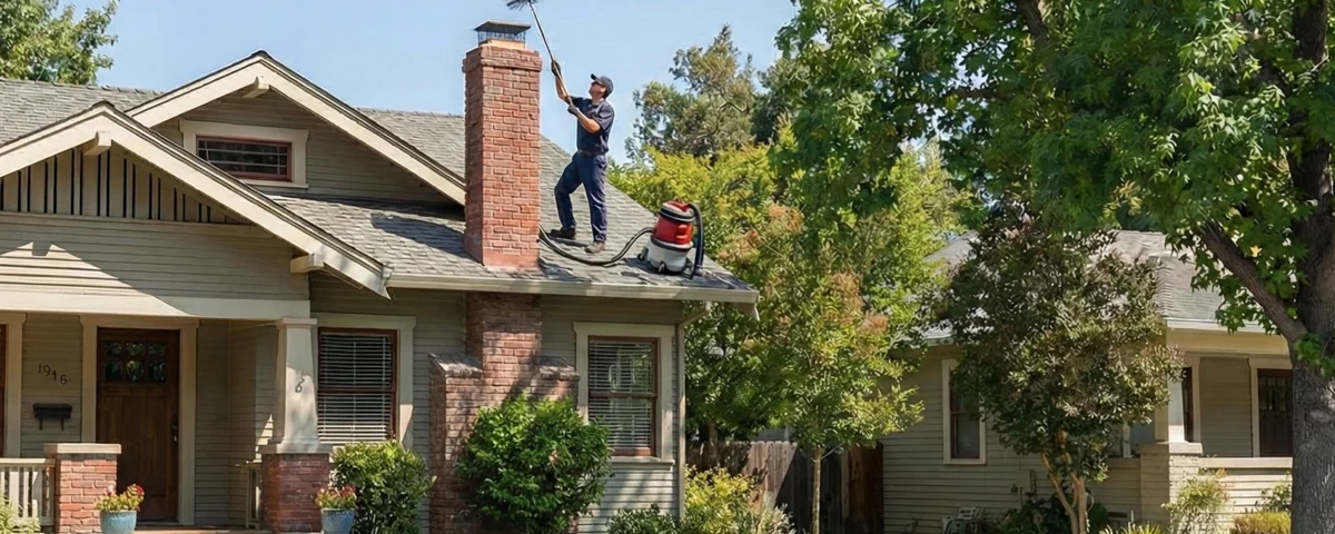 how to clean chimney diy