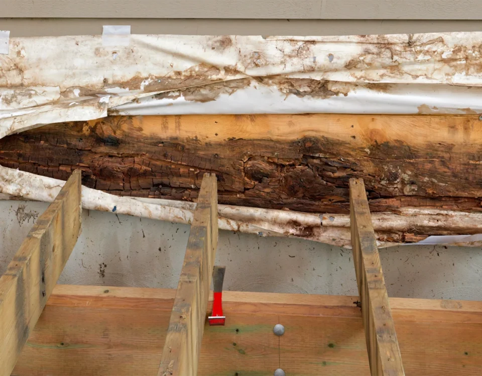 how to repair dry rot