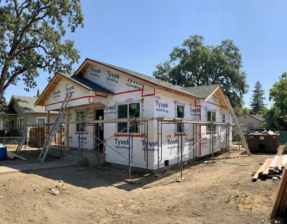 tyvek house wrap