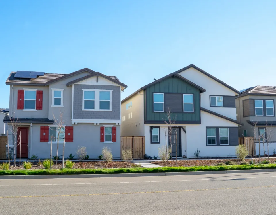 California condo building with balconies subject to SB 326 exterior elevated element inspection requirements