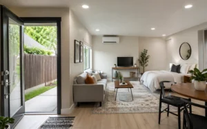 Garage Converted into living space by Good Life Construction