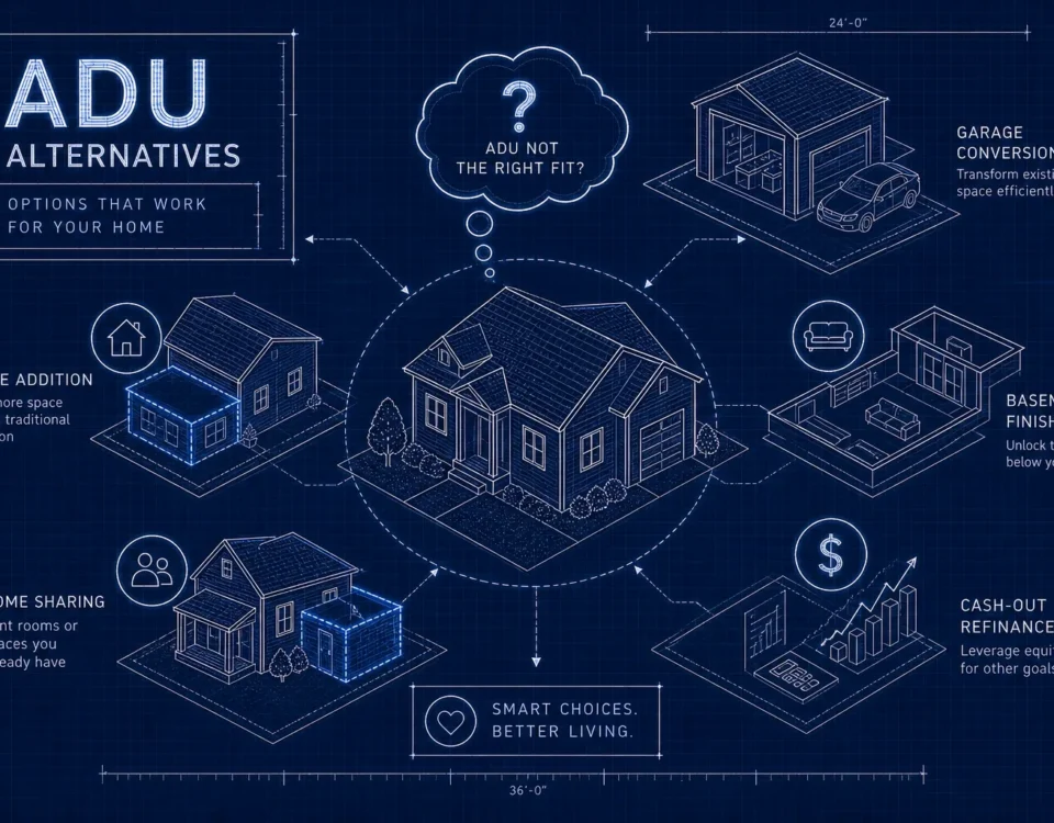 ADU Alternatives for Guest Space and Rental Potential