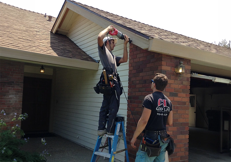 Good Life Construction residential improvement project